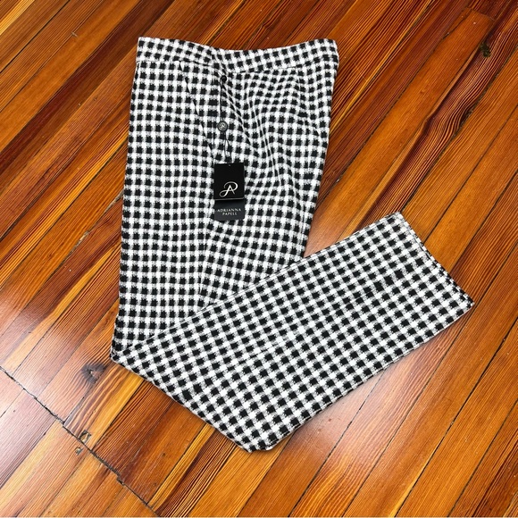 ADRIANNA PAPELL Jacquard Pants Size 4 - Picture 12 of 16